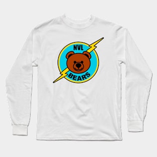 Junior Baseball Team logo Bears Long Sleeve T-Shirt